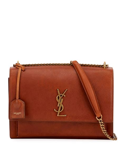 ysl sunset bag velvet|ysl monogram crossbody bag.